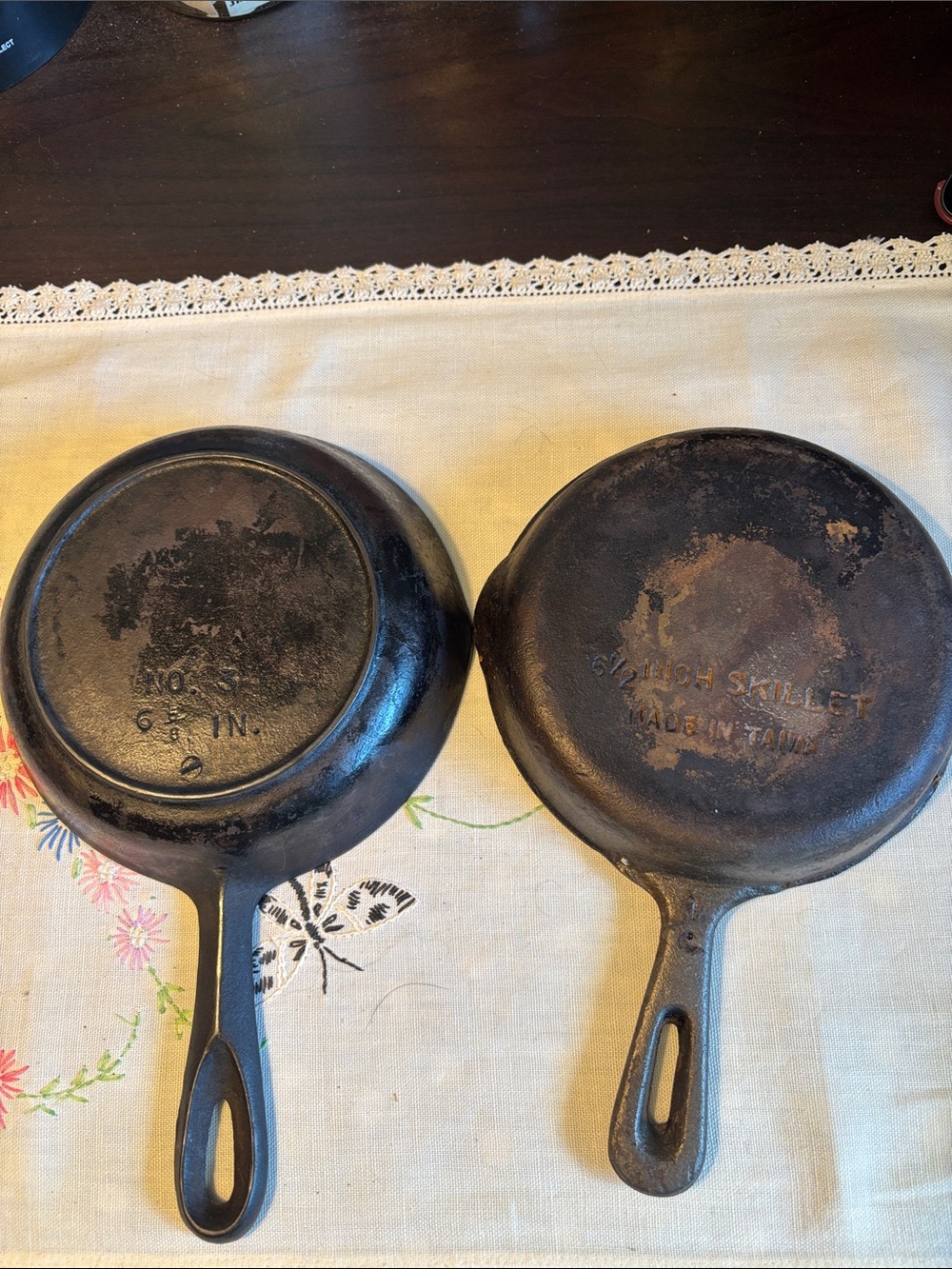 VINTAGE  Birmingham Stove & Range (BSR) Century Series No. 3 cast iron skillet m
